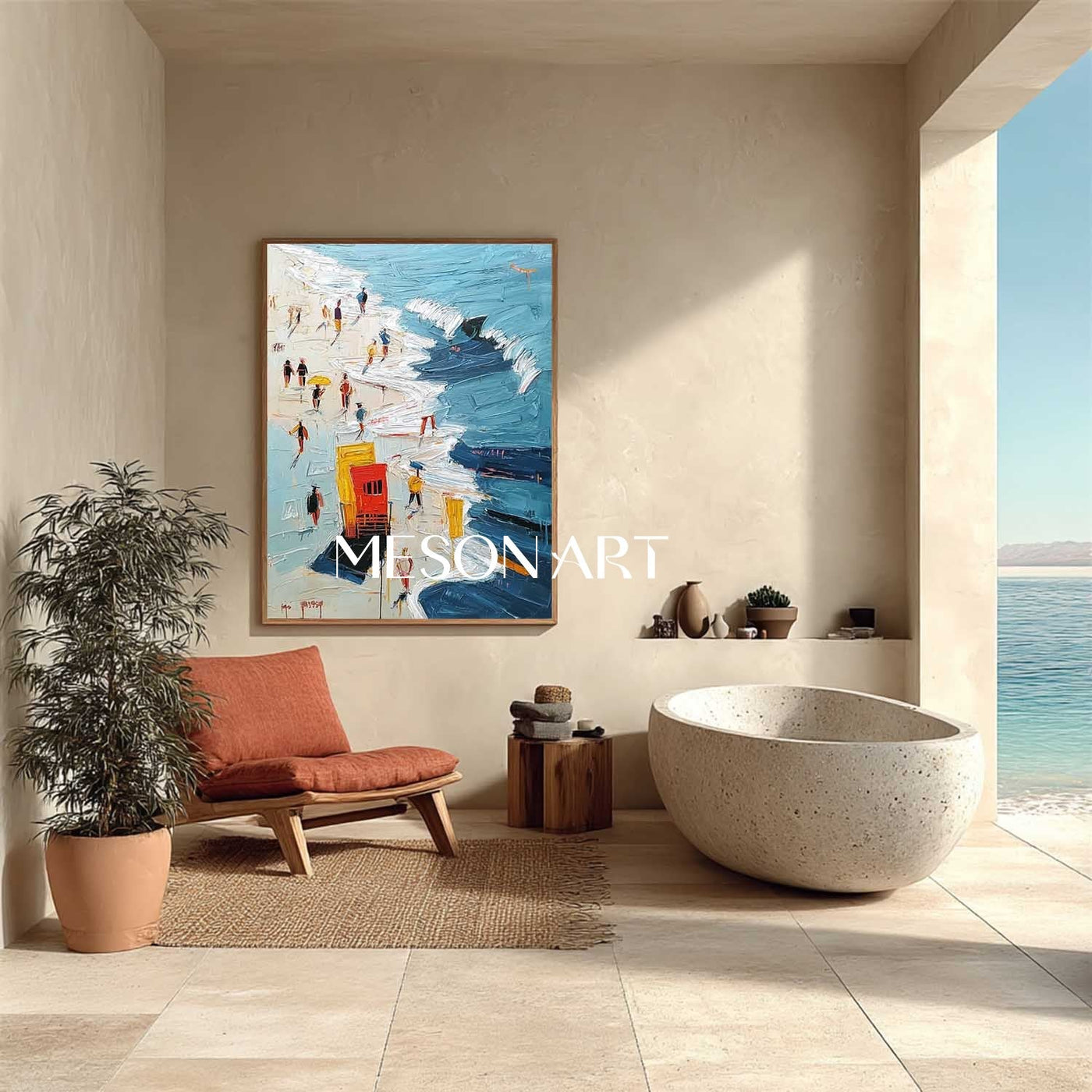 Plaster Art Texture Painting #SG380