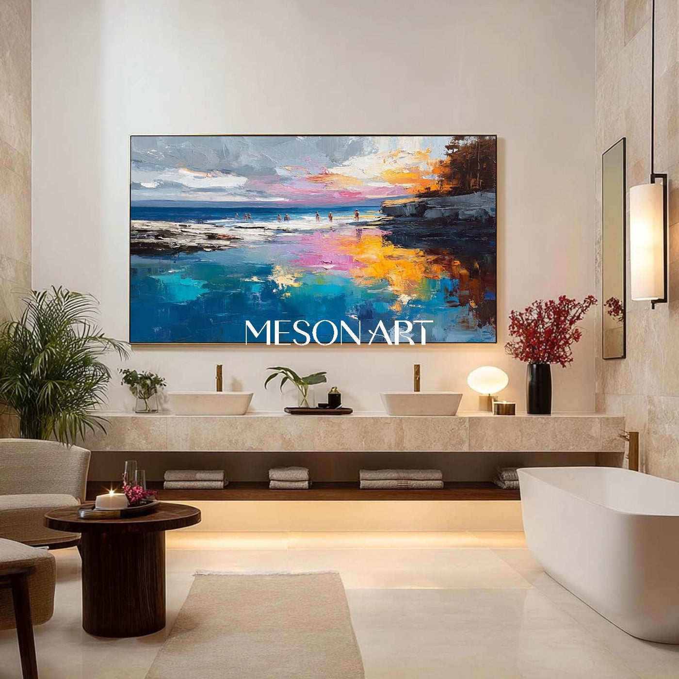 Plaster Art Texture Painting #SG436