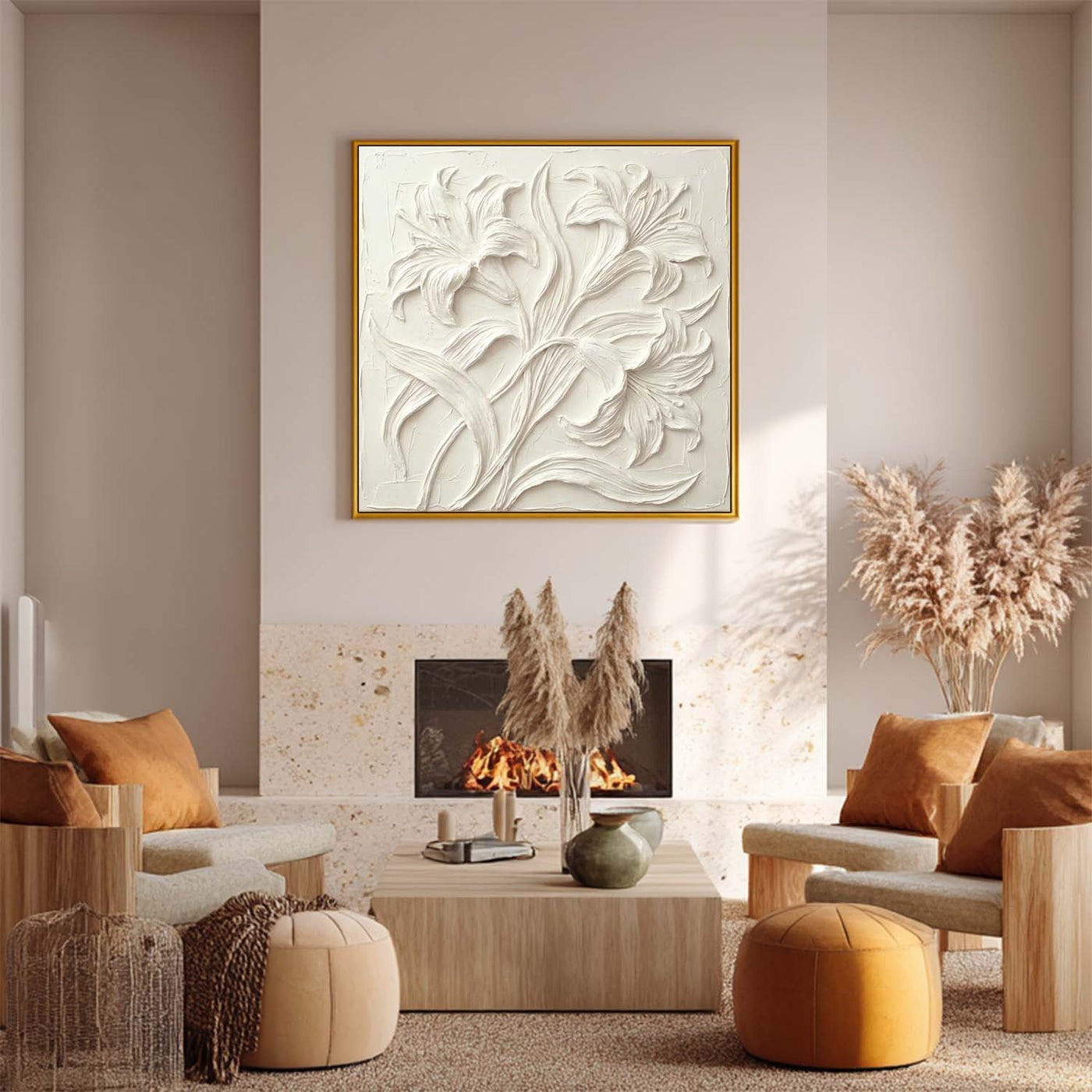 Plaster Art Texure Painting #SG604