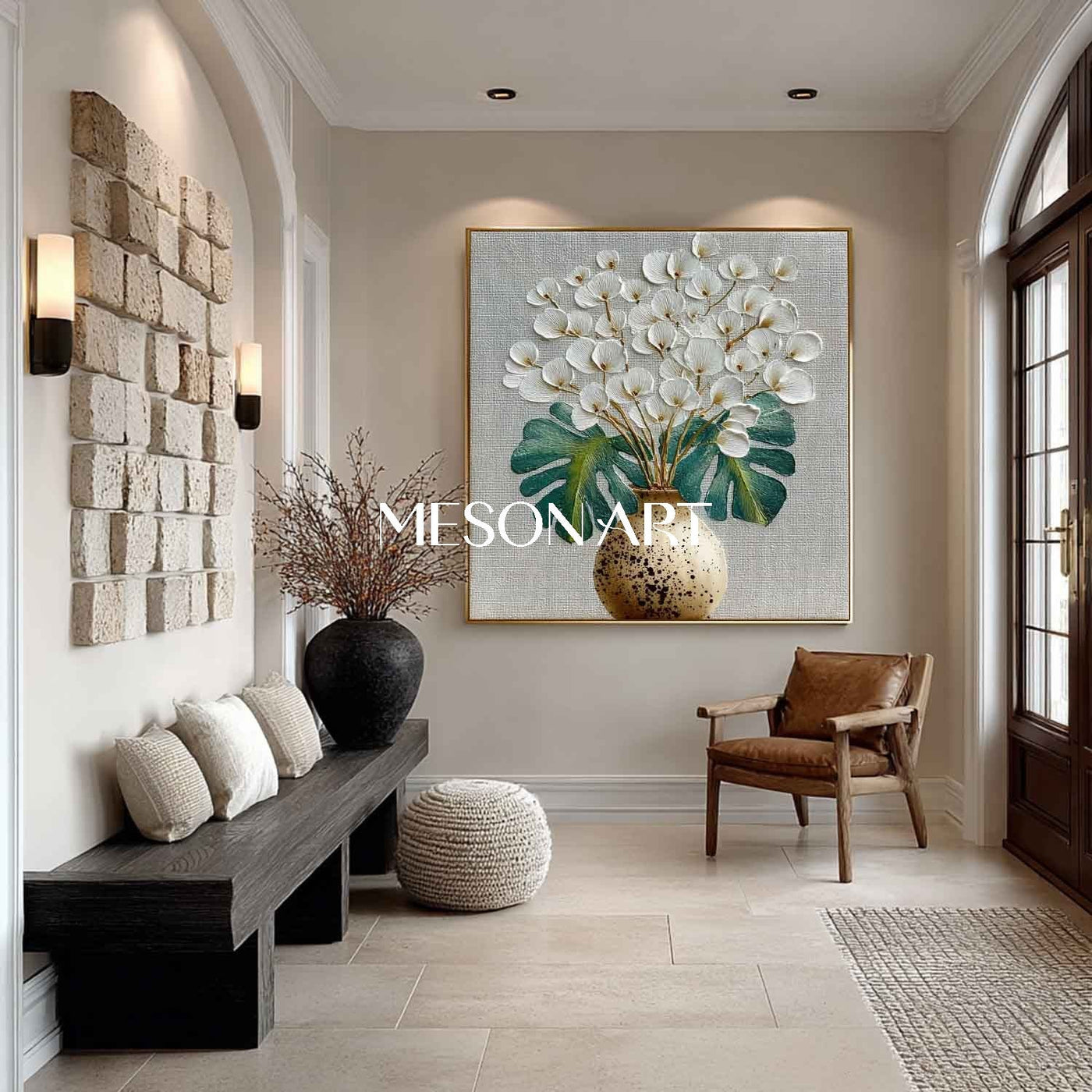 Plaster Art Texture Painting #SG493