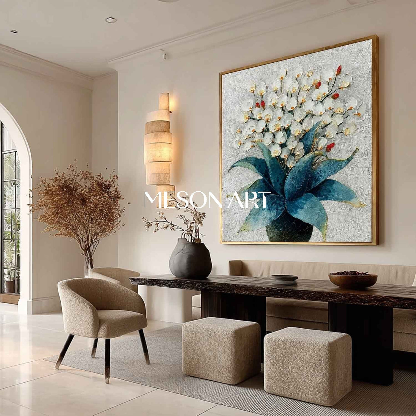 Plaster Art Texture Painting #SG488