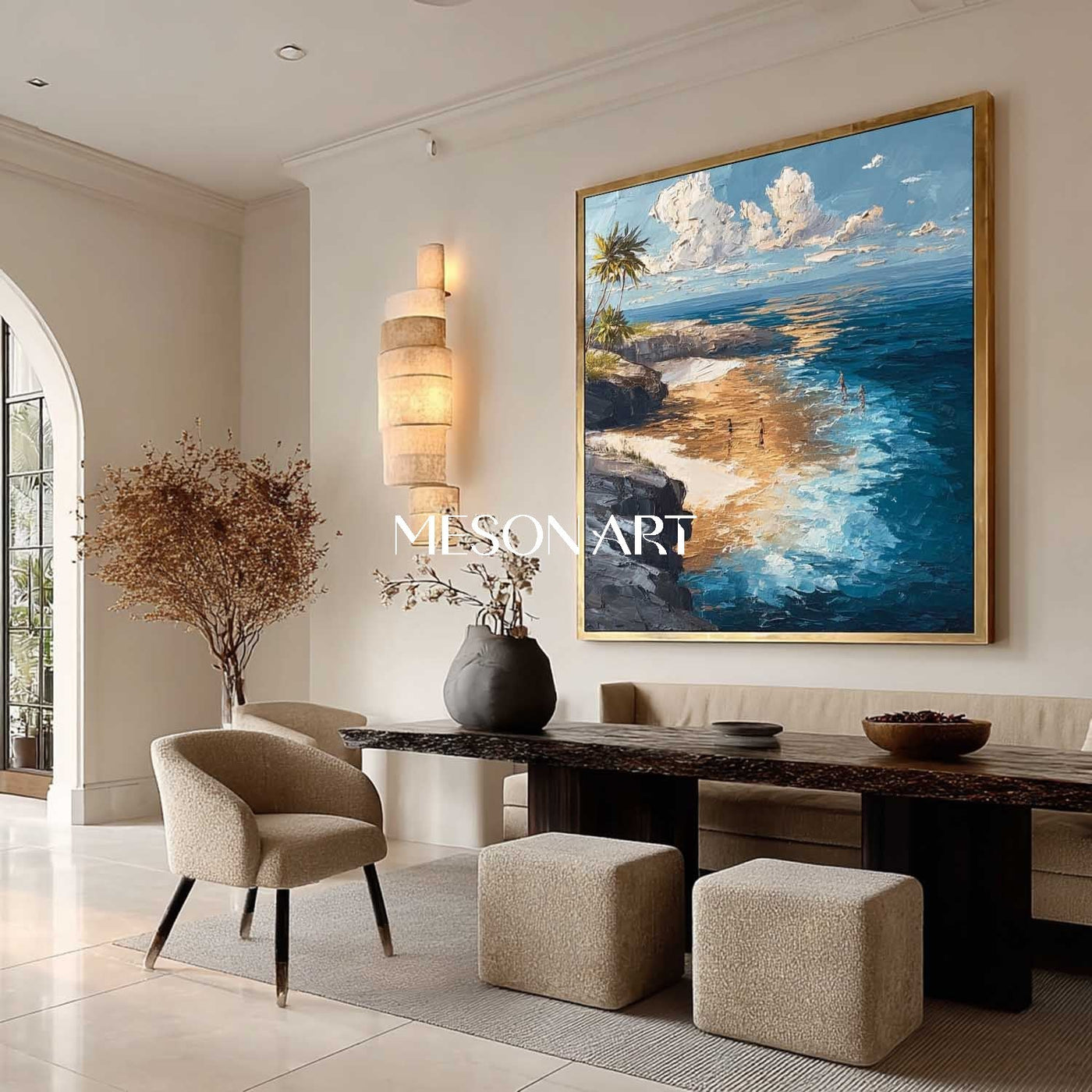 Plaster Art Texture Painting #SG440