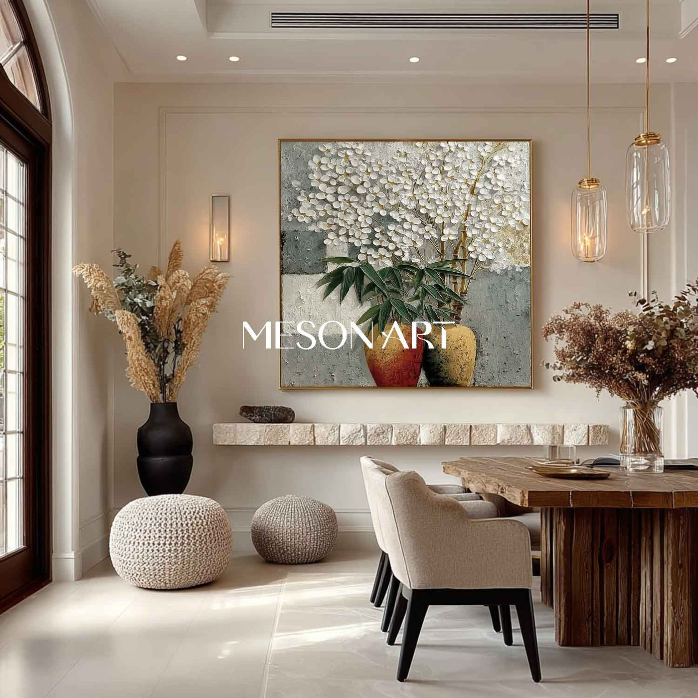 Plaster Art Texture Painting #SG486