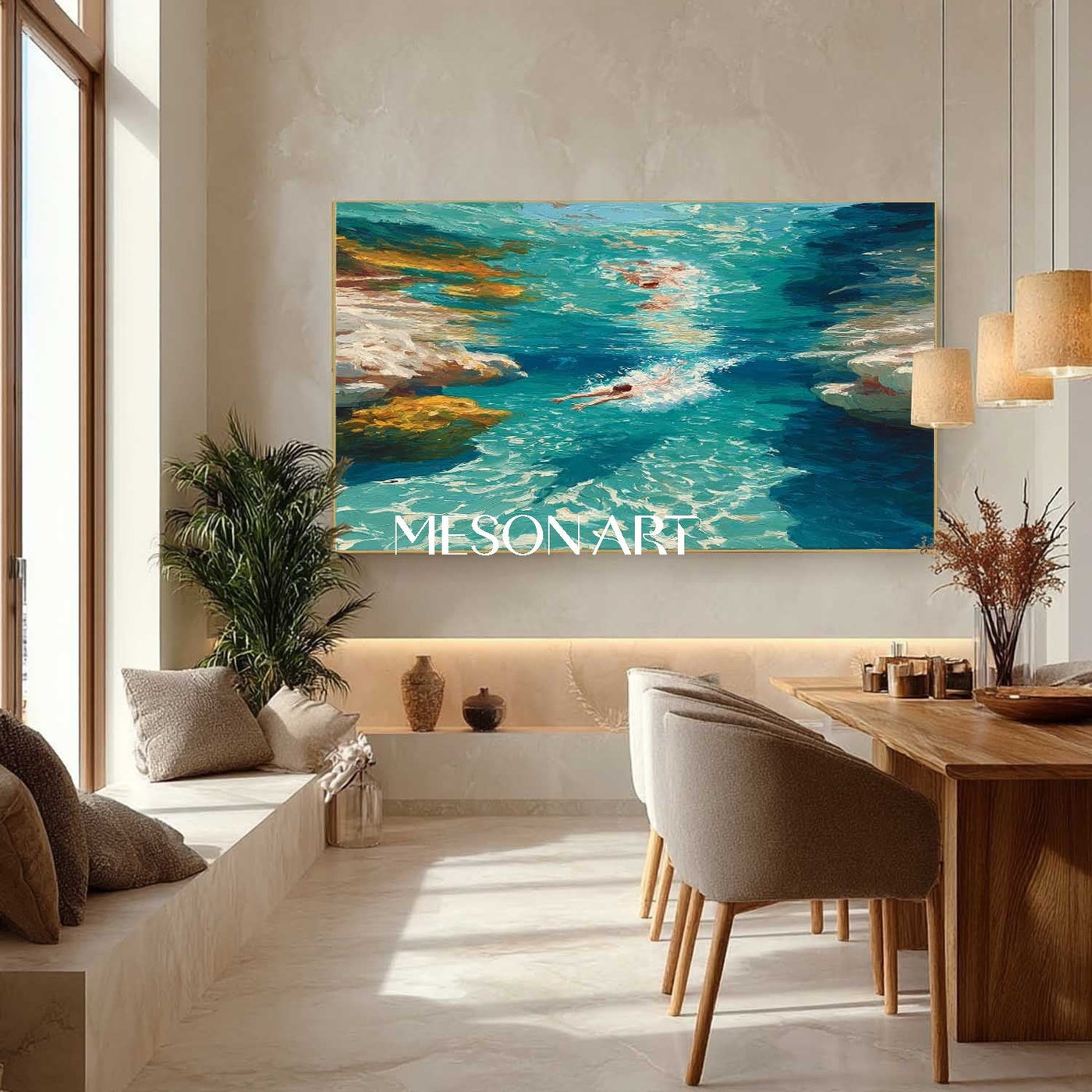 Plaster Art Texture Painting #SG449