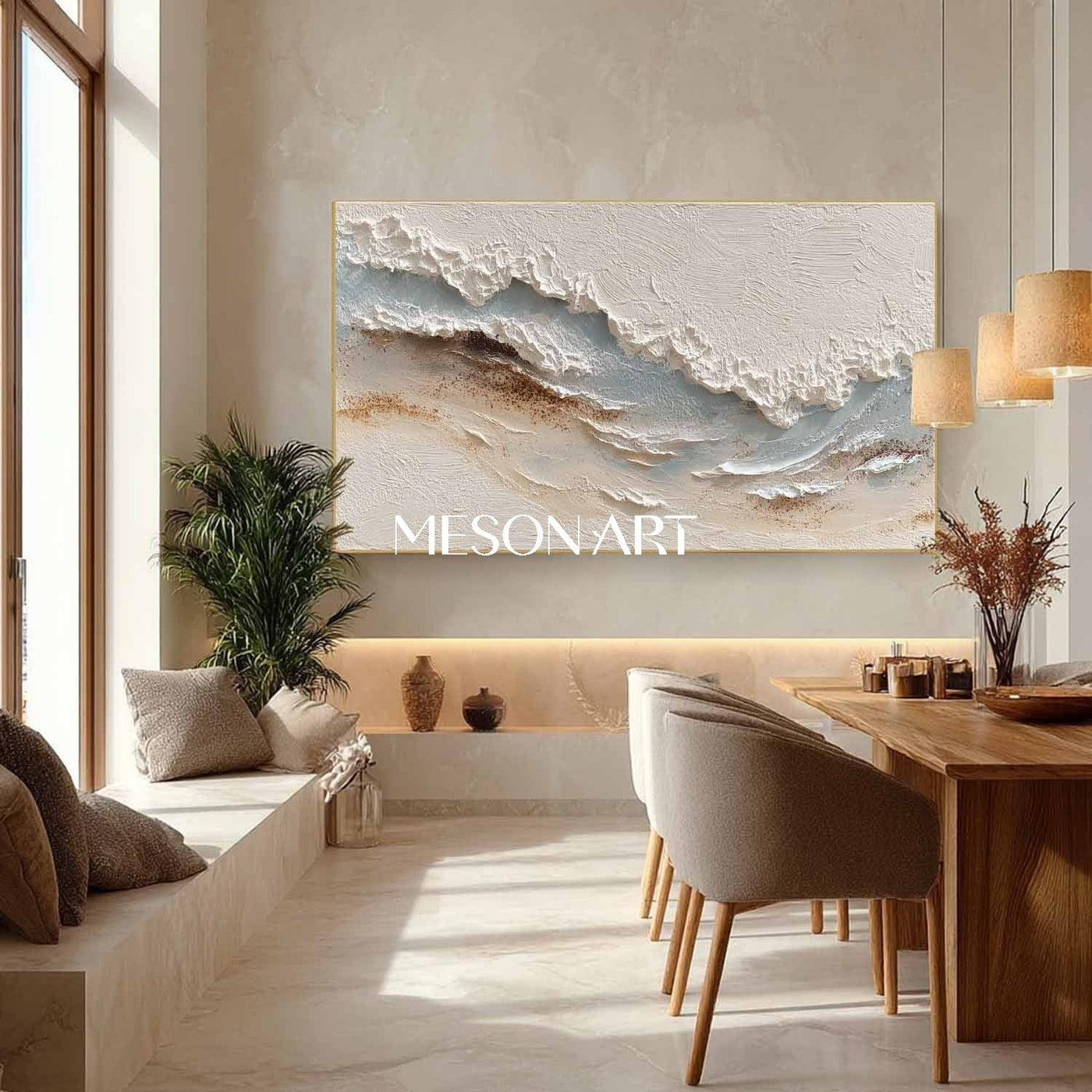 Plaster Art Texture Painting #SG456