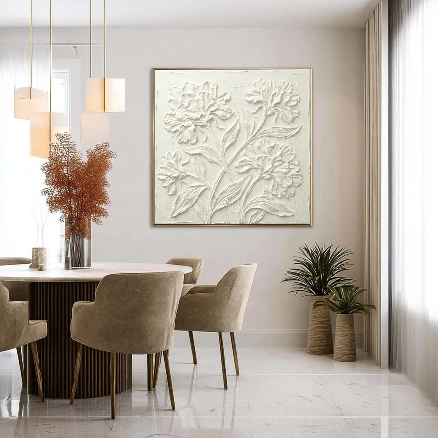 Plaster Art Texure Painting #SG606