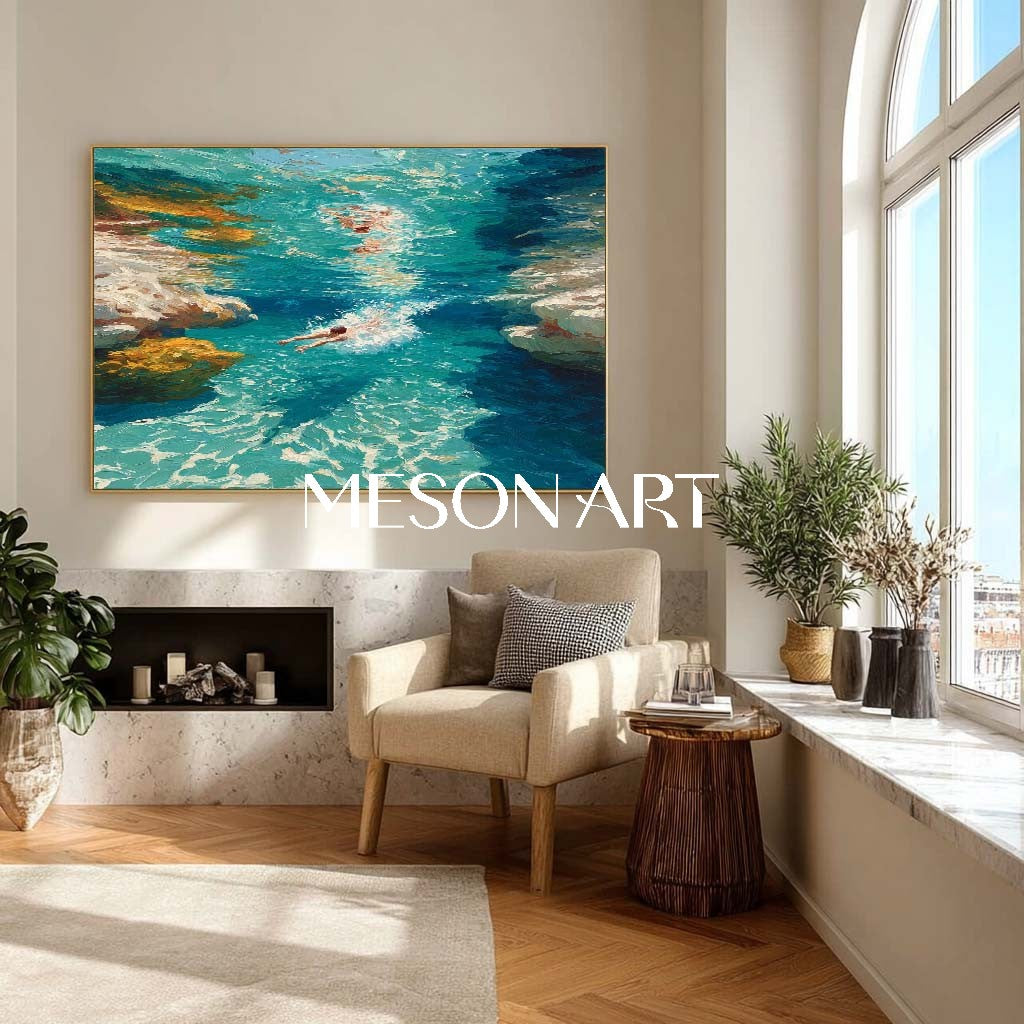Plaster Art Texture Painting #SG449