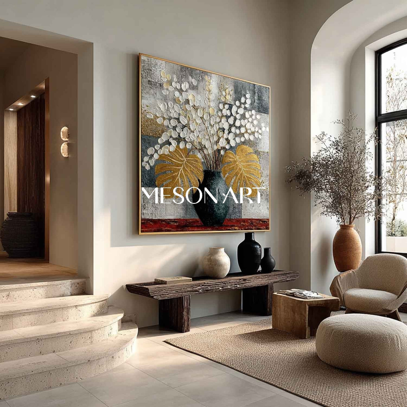 Plaster Art Texture Painting #SG491