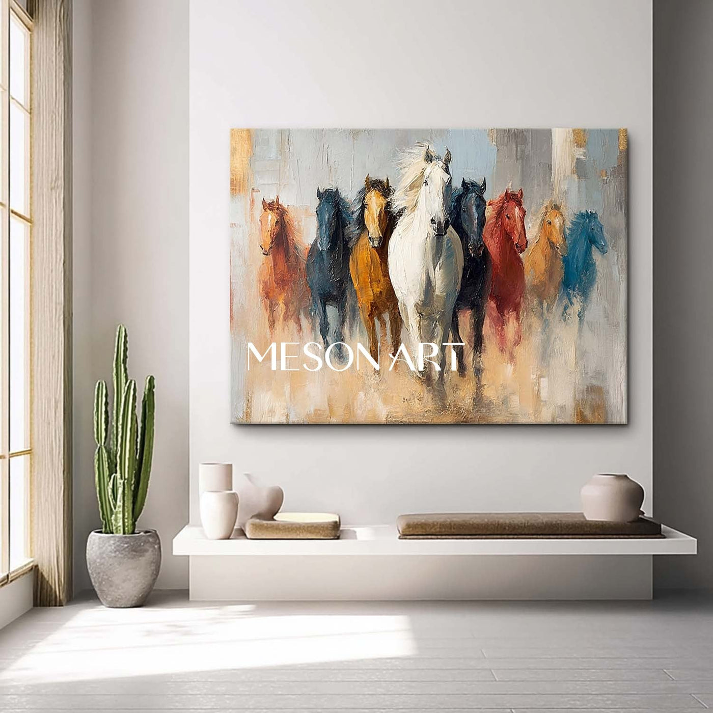 Contemporary Horse Art #HA036