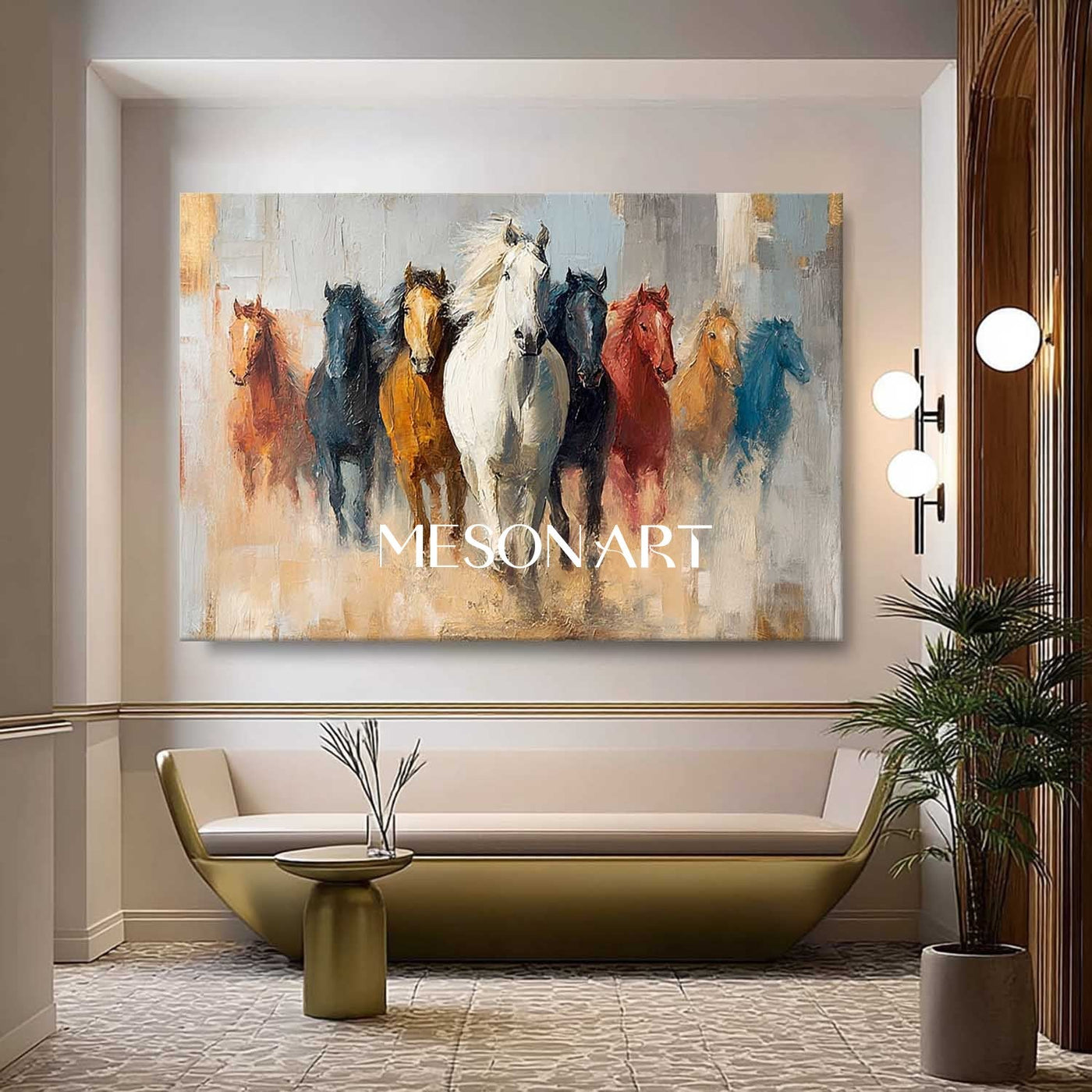 Contemporary Horse Art #HA036