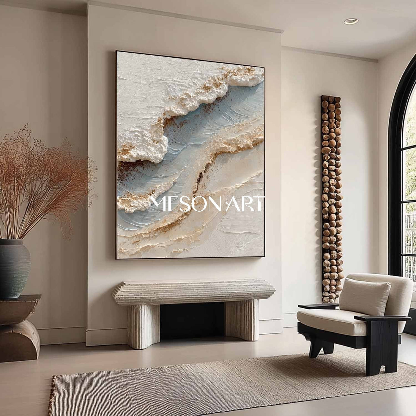 Plaster Art Texture Painting #SG454