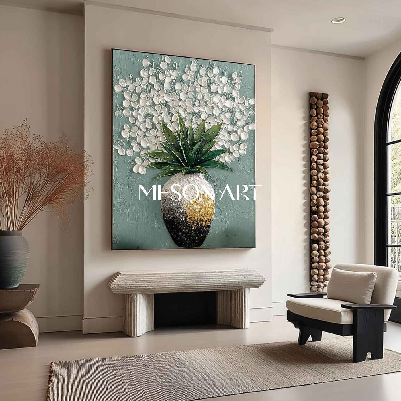 Plaster Art Texture Painting #SG489