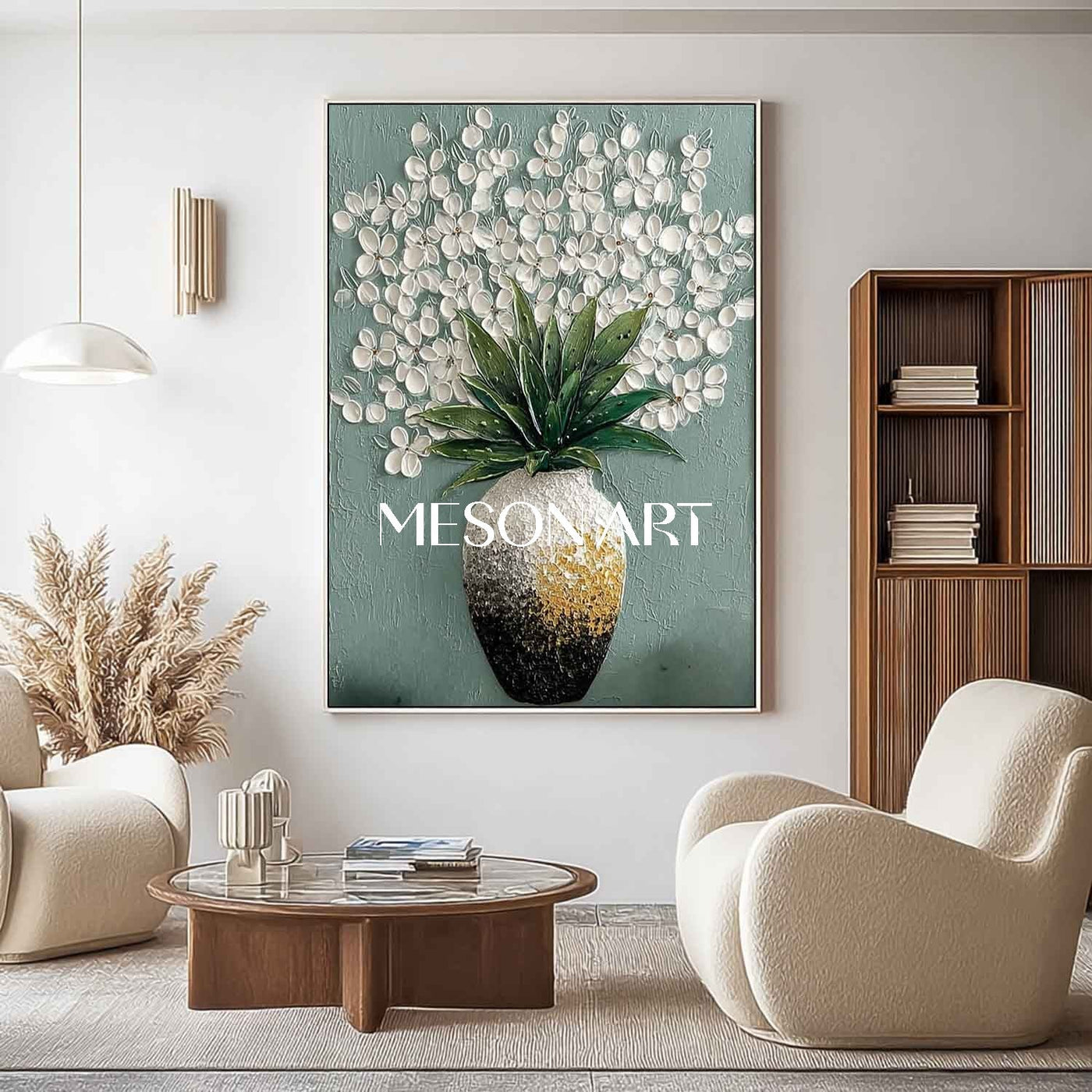 Plaster Art Texture Painting #SG489