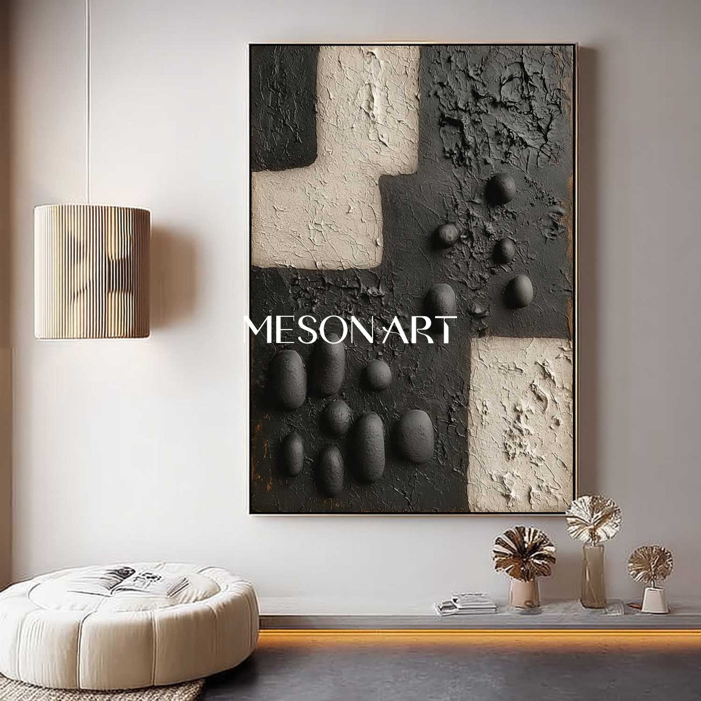 Plaster Art Texture Painting #SG394