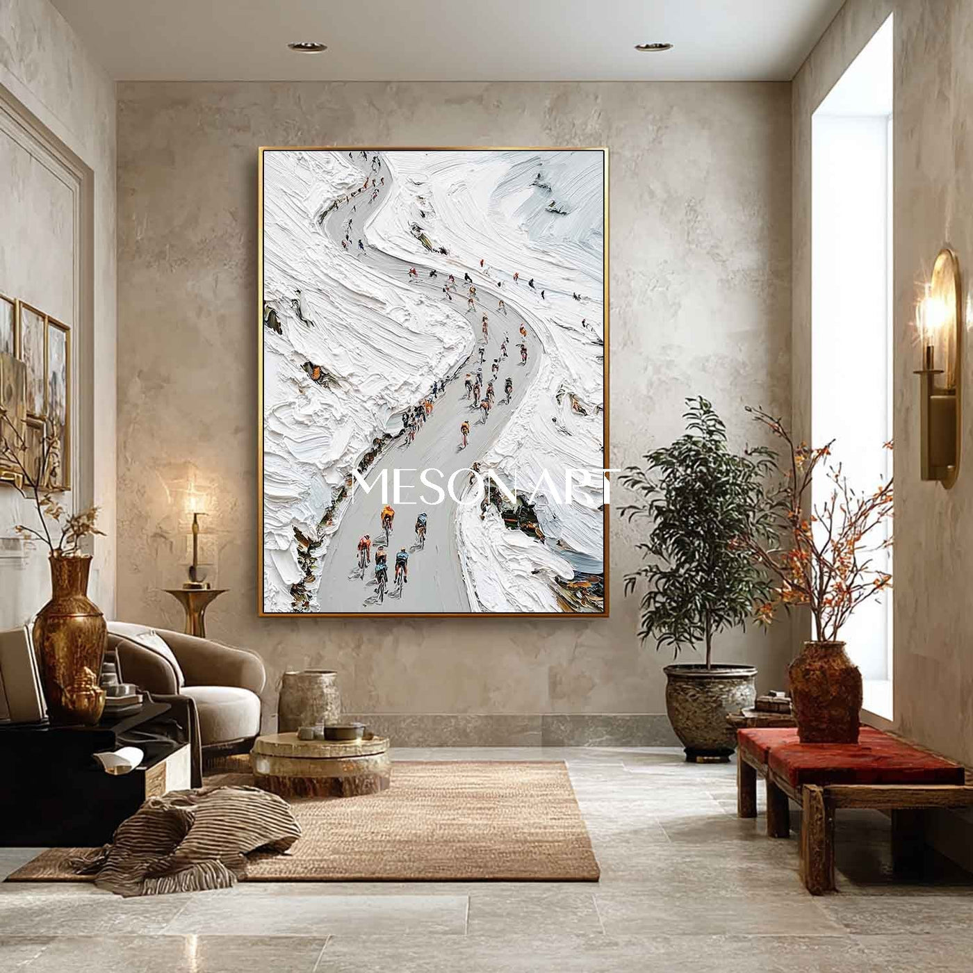 Plaster Art Texure Painting #SG569