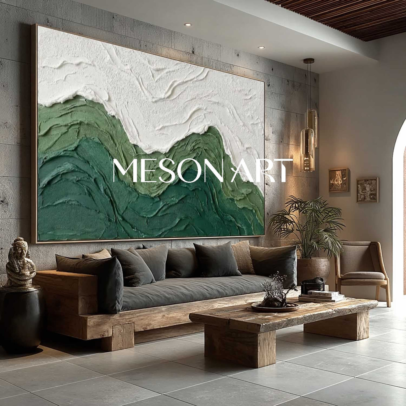 Plaster Art Texure Painting #SG632
