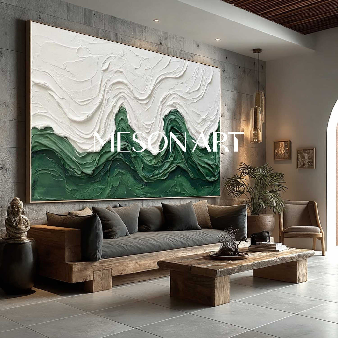 Plaster Art Texure Painting #SG631