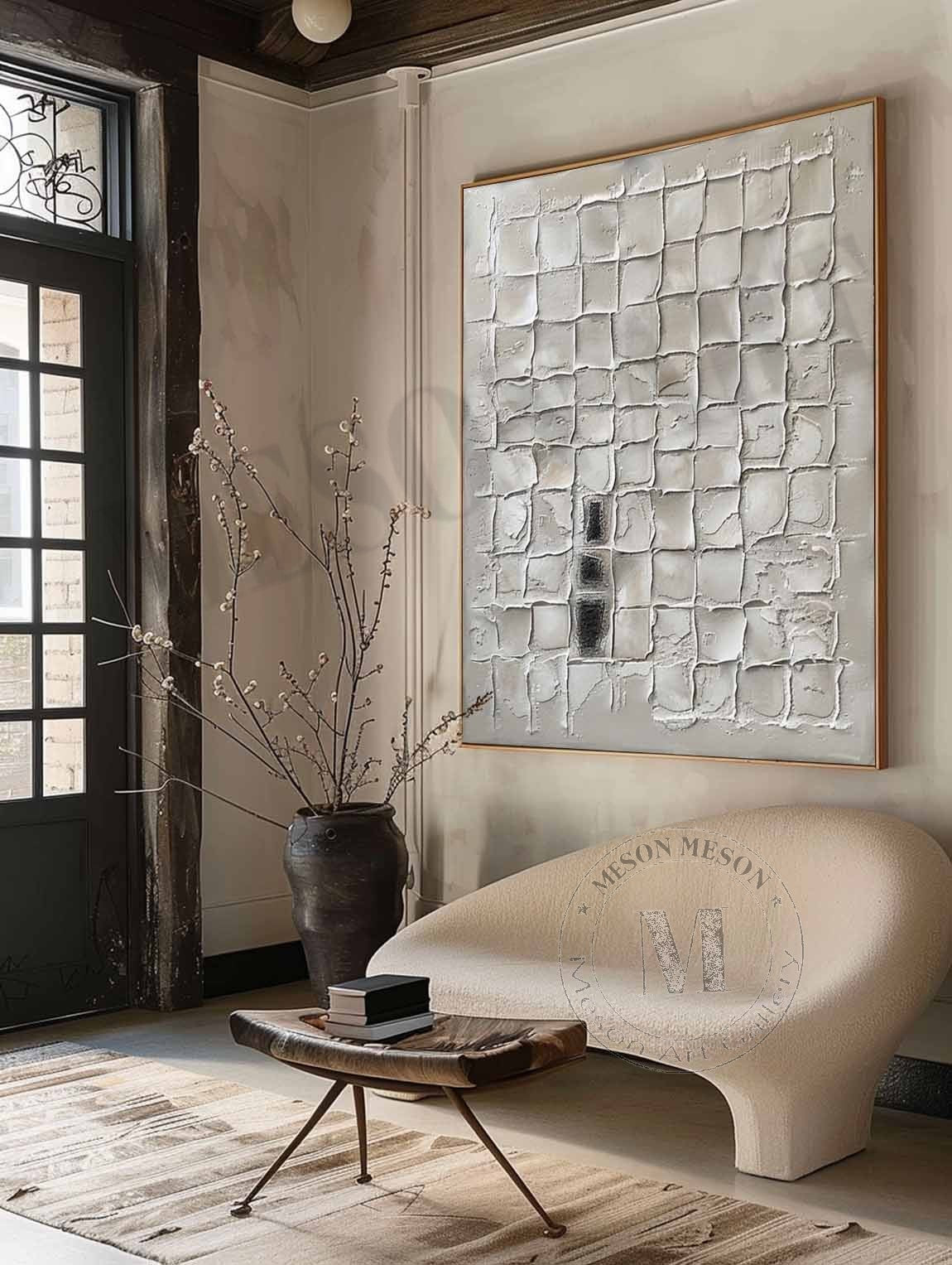 Plaster Art Texture Painting #SG343