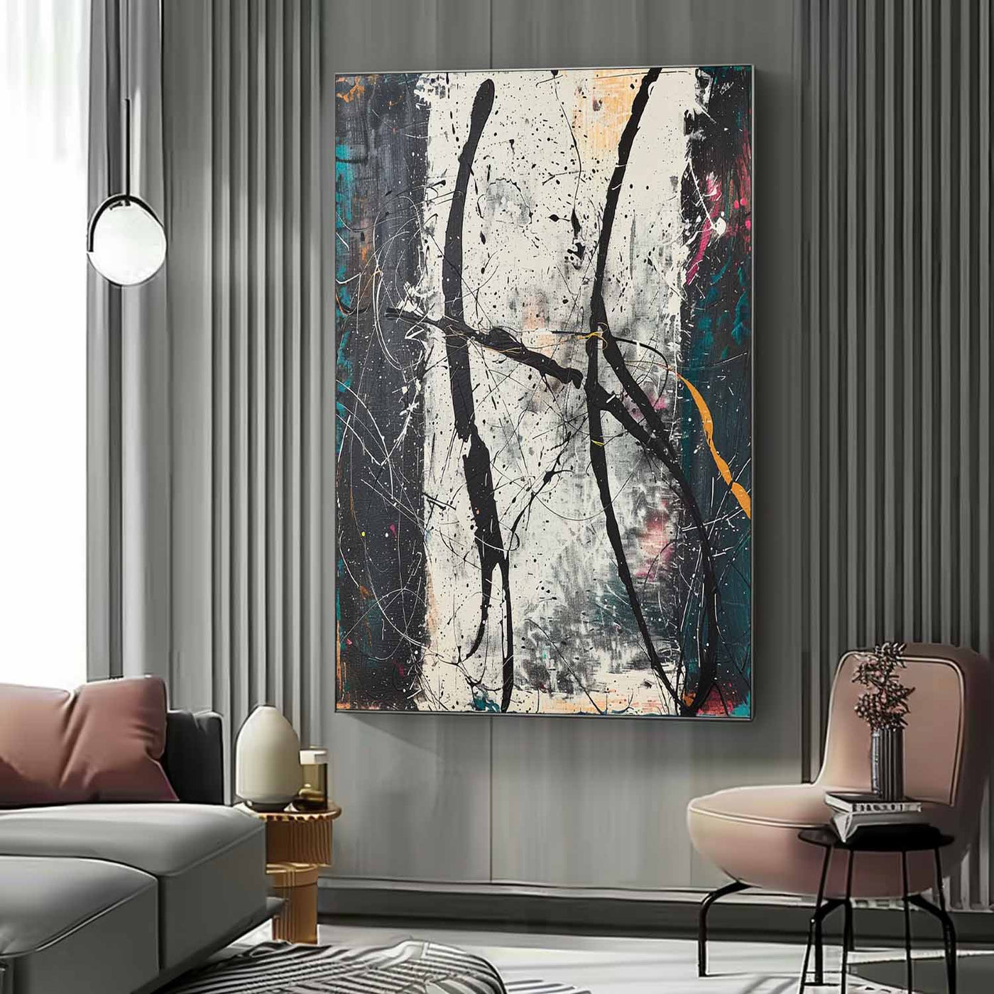 Abstract Expressionist Art #AEA024