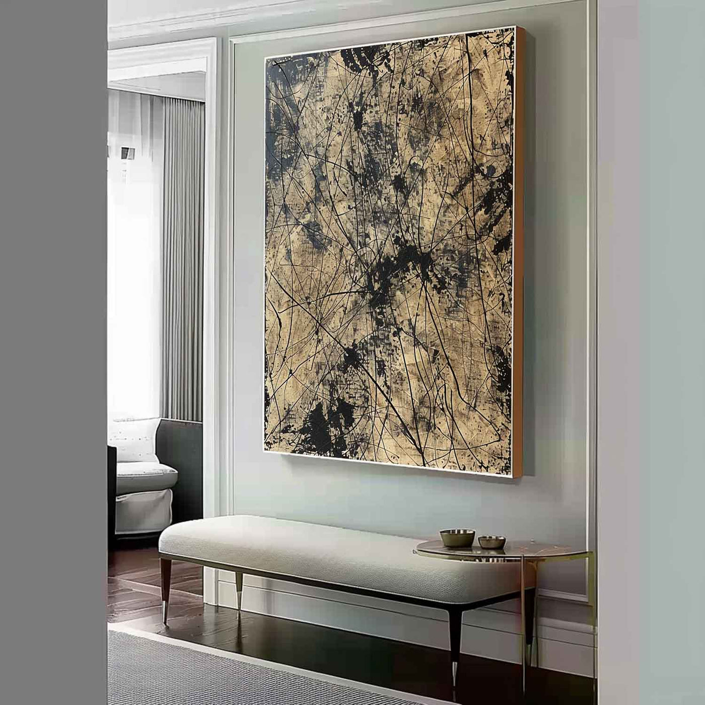 Abstract Expressionist Art #AEA034