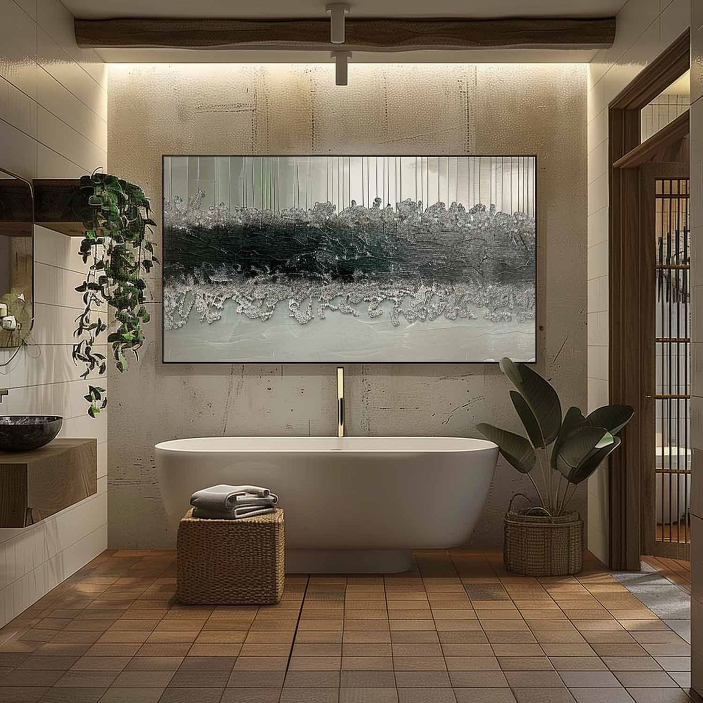 Plaster Art Texture Painting #SG280