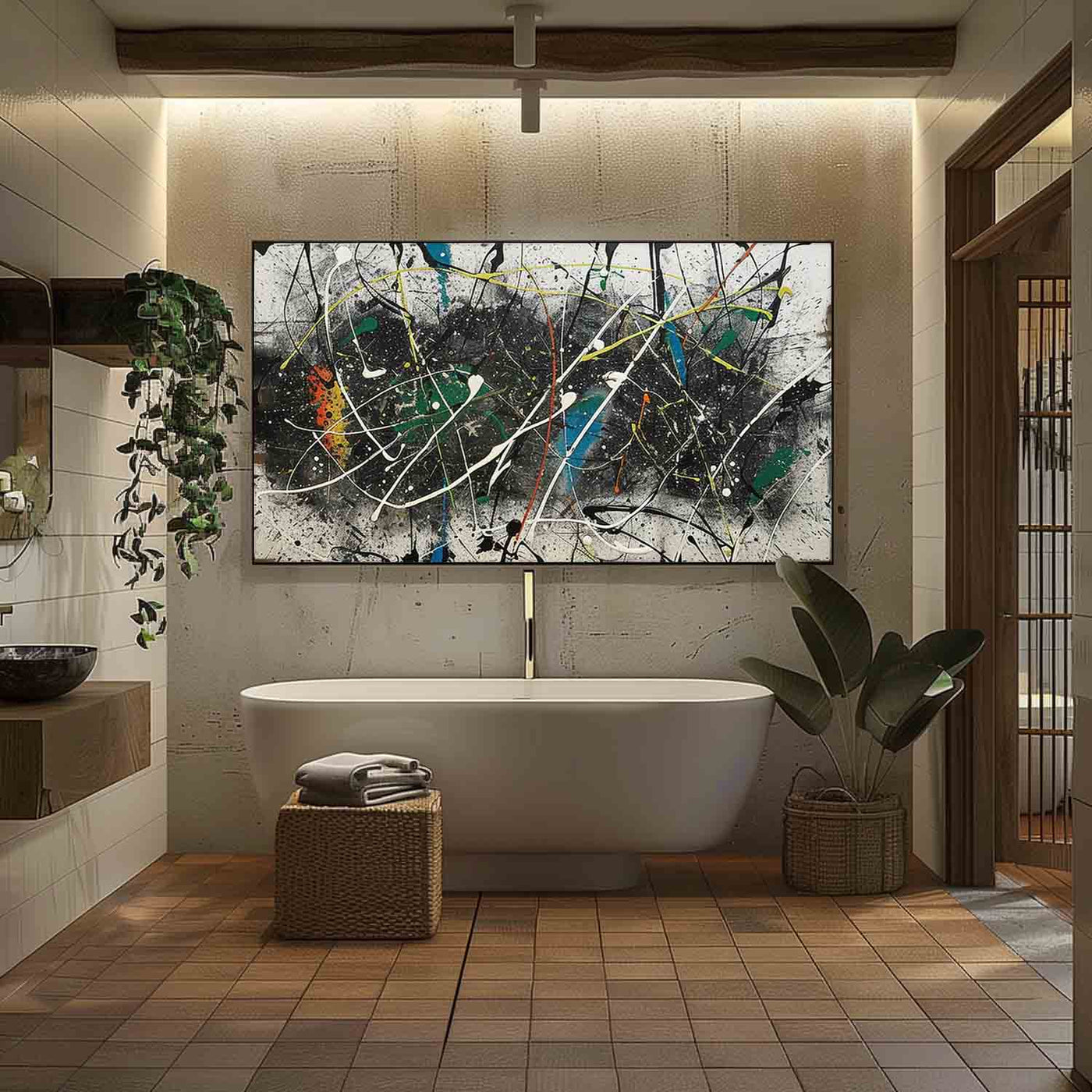 Abstract Expressionist Art #AEA027