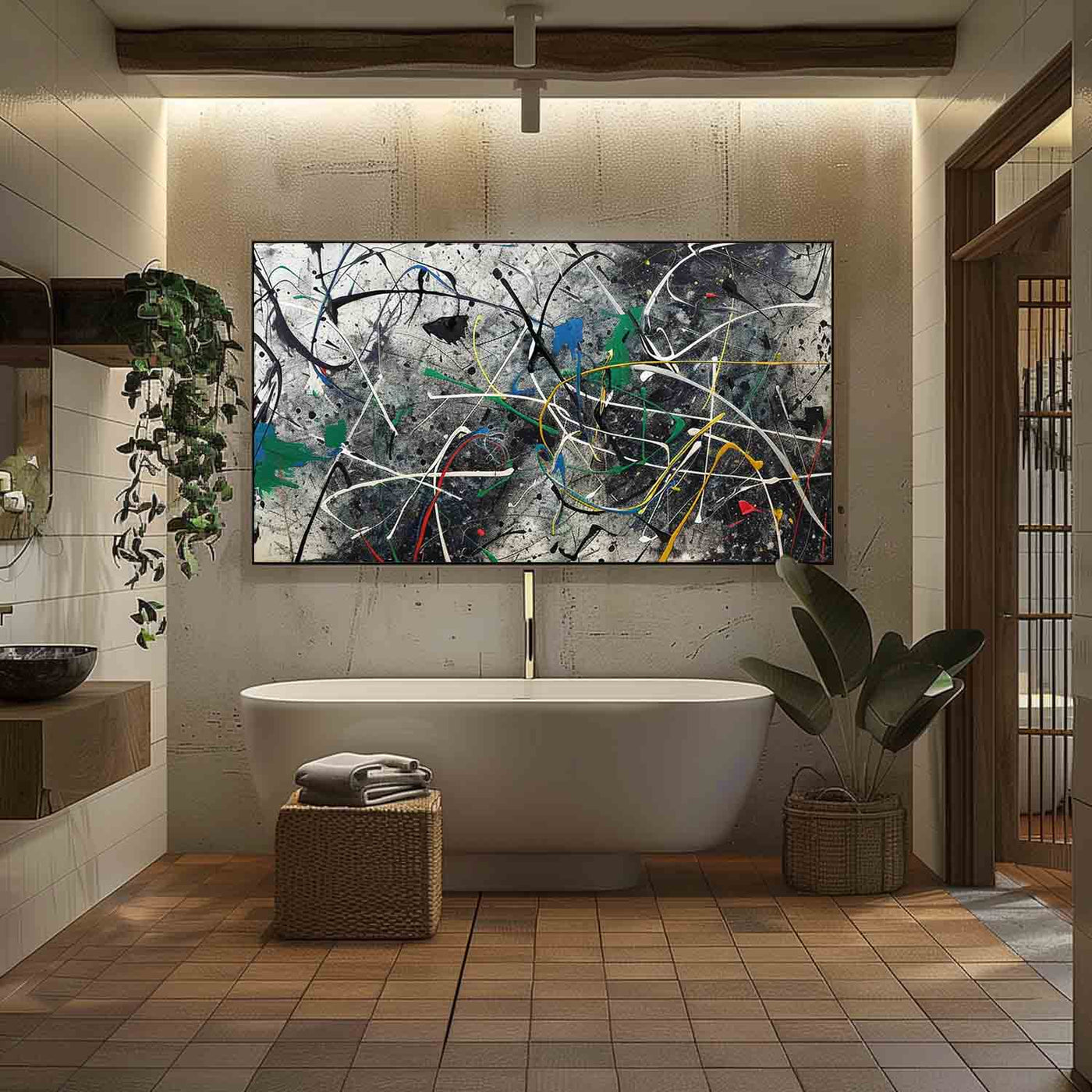 Abstract Expressionist Art #AEA028
