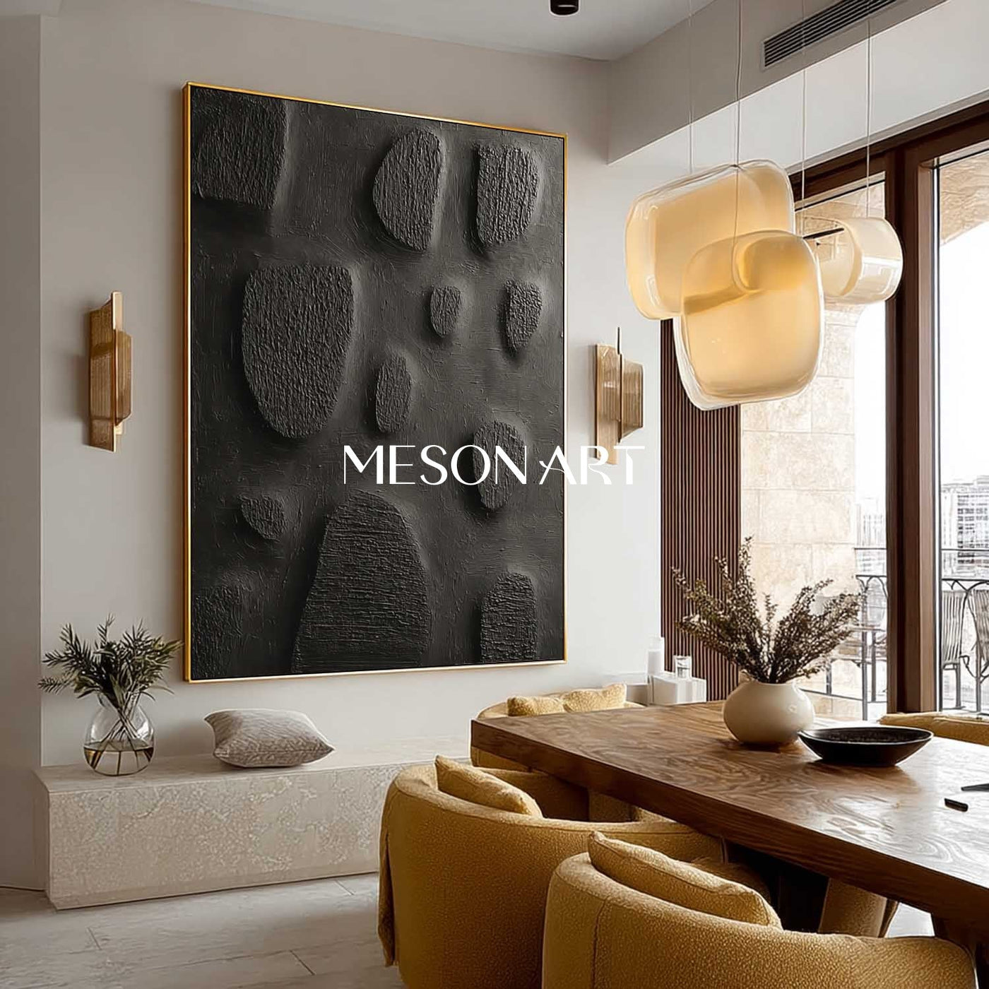 Plaster Art Texture Painting #SG397