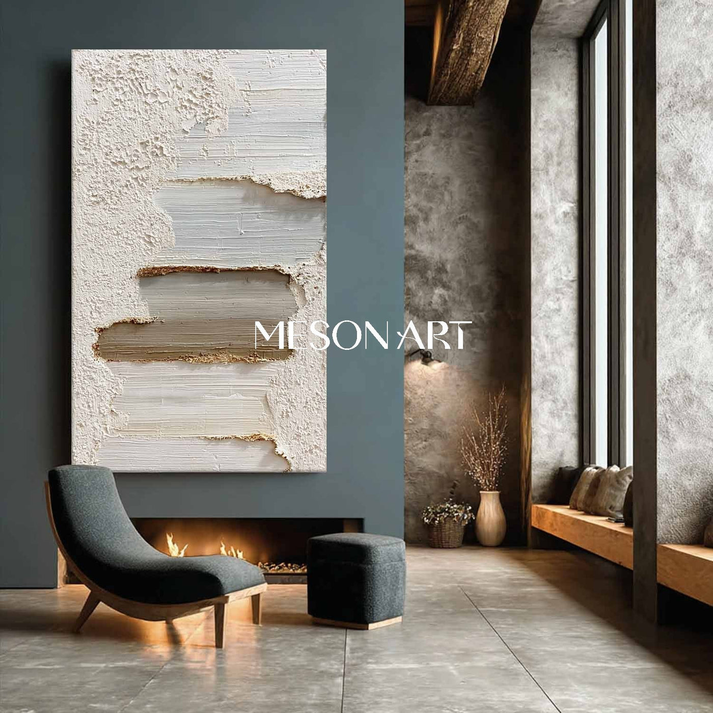 Plaster Art Texture Painting #SG419