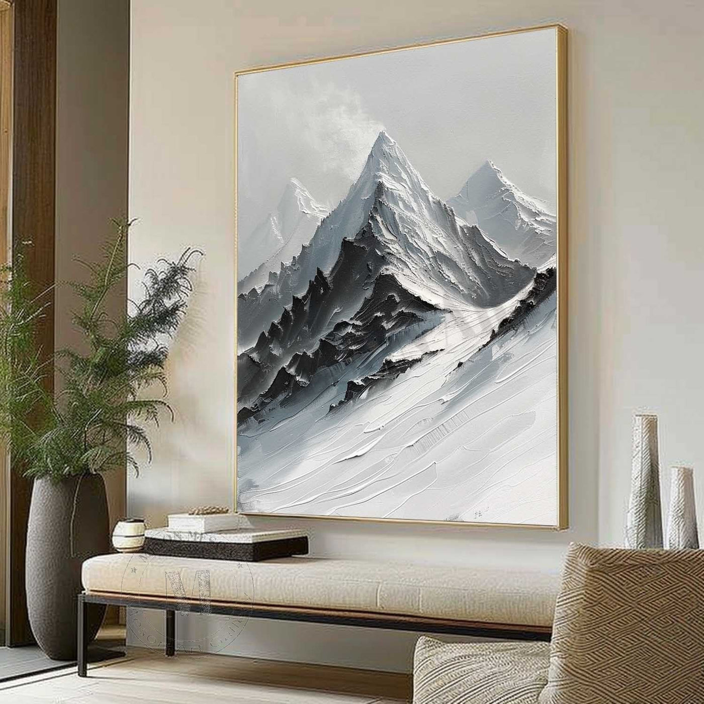 Plaster Art Texture Painting #SG341