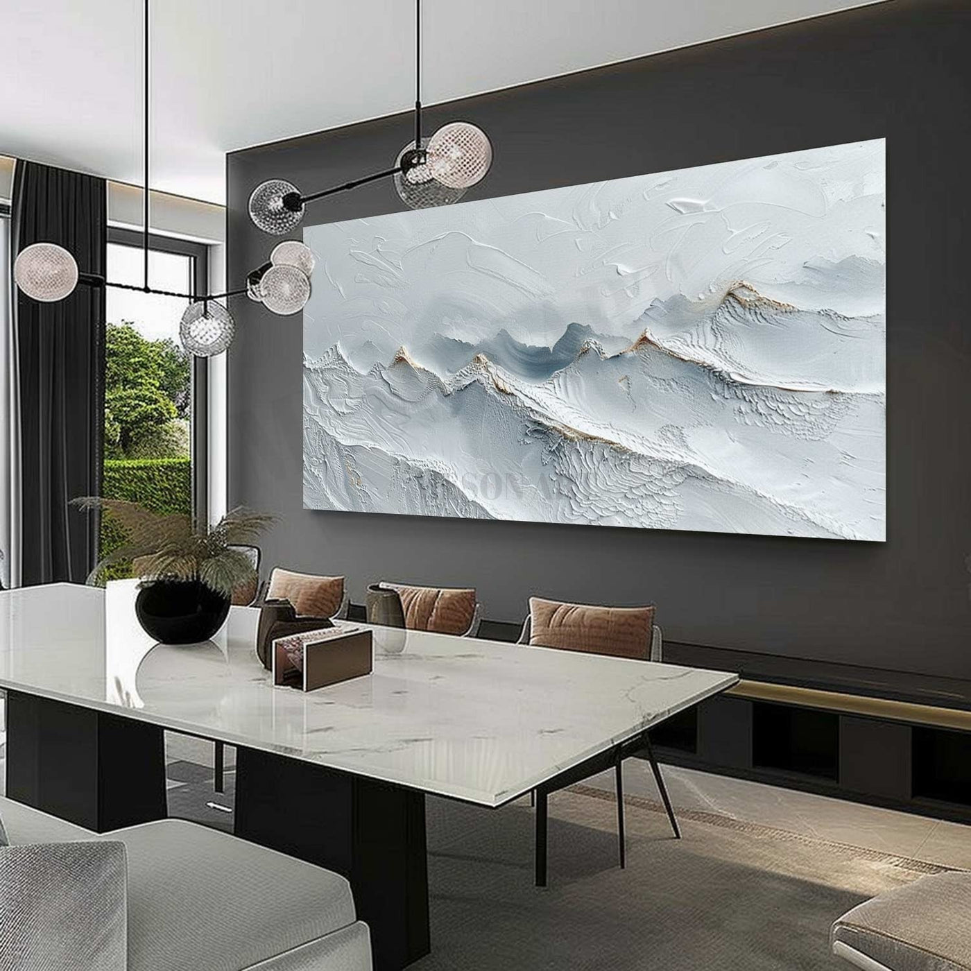 Plaster Art Texture Painting #SG308