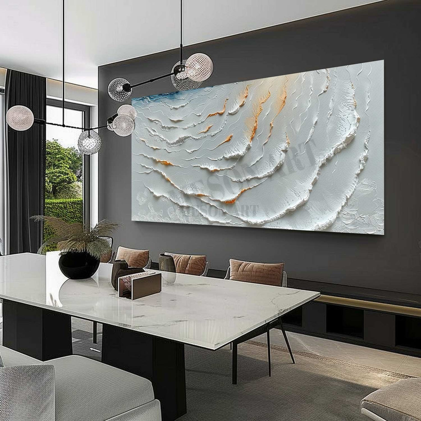 Plaster Art Texture Painting #SG305