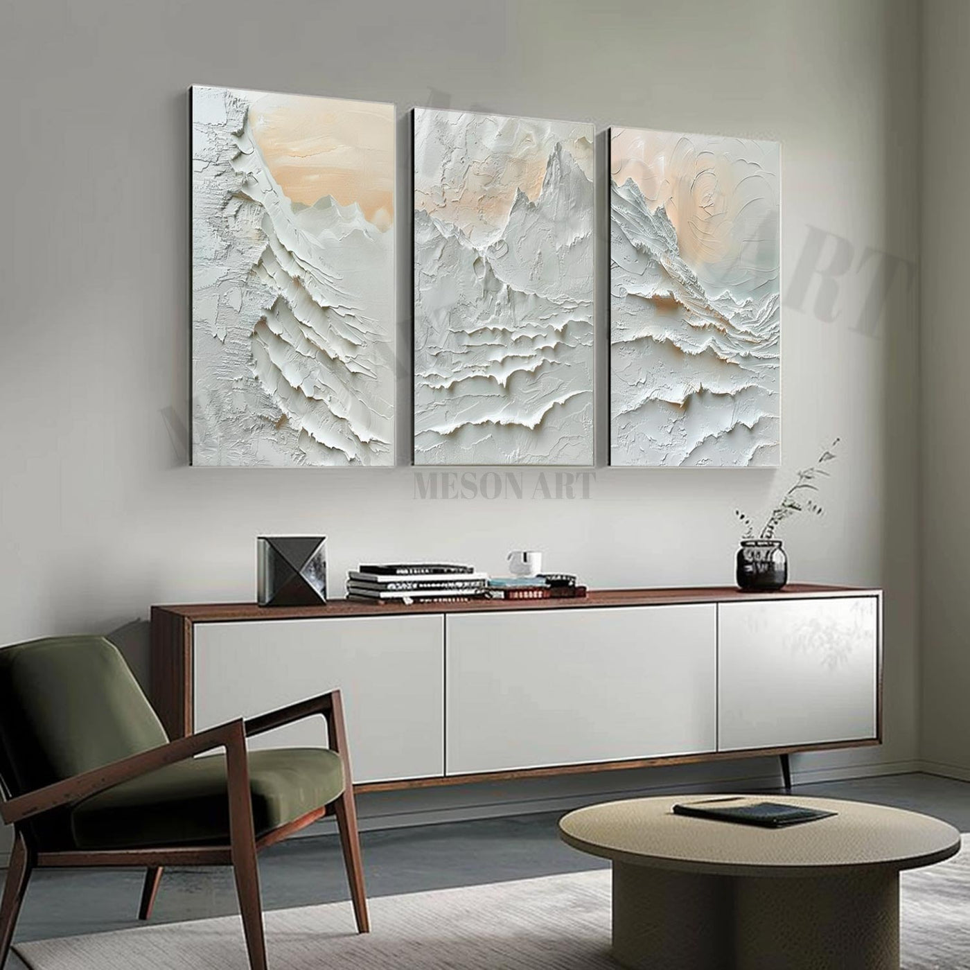 Plaster Art Texture Painting #SG327