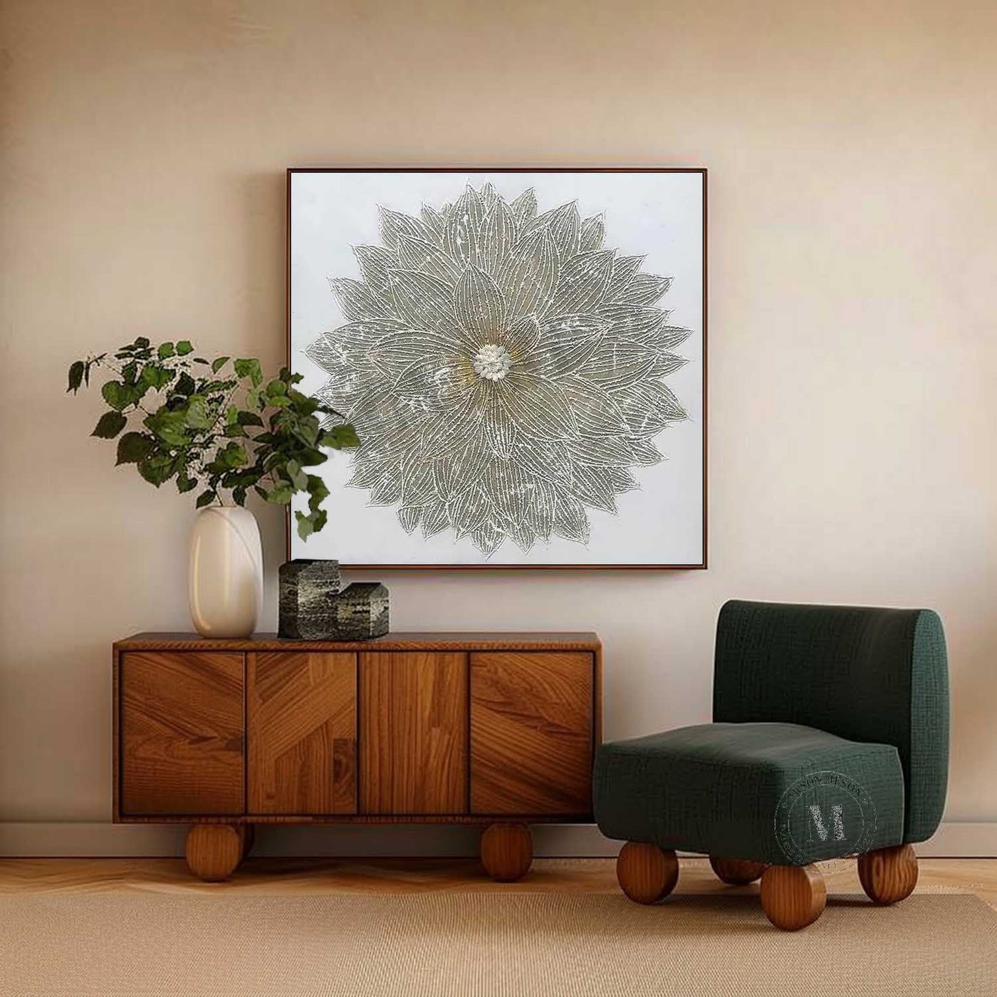 Plaster Art Texture Painting #SG361