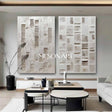Plaster Art Texture Painting #SG402