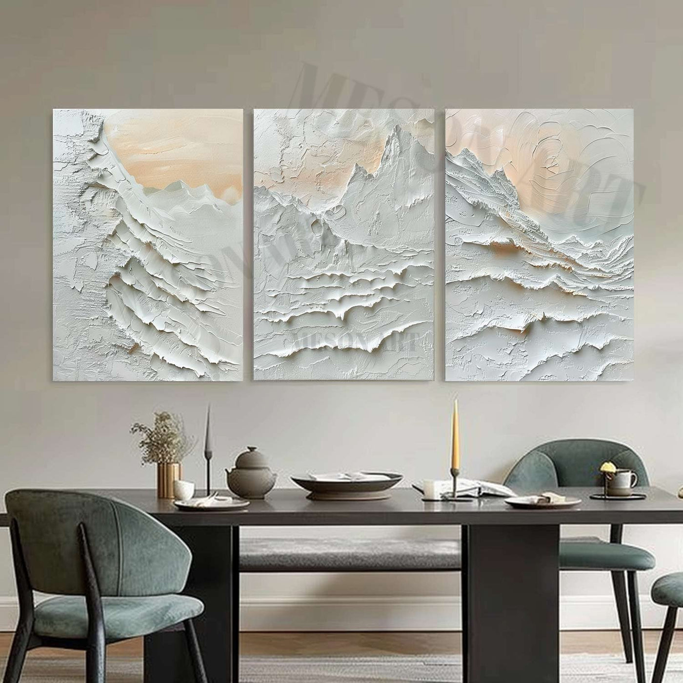 Plaster Art Texture Painting #SG327