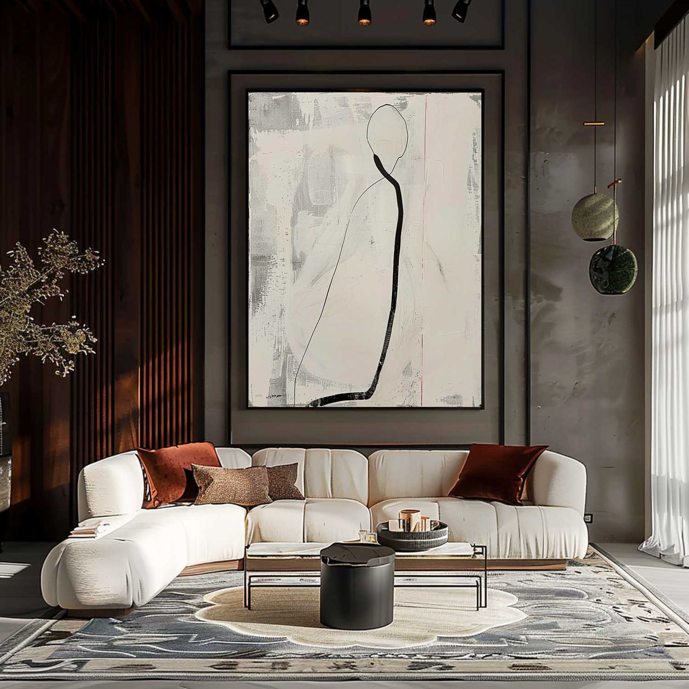 Contemporary Minimalist Art #MA107