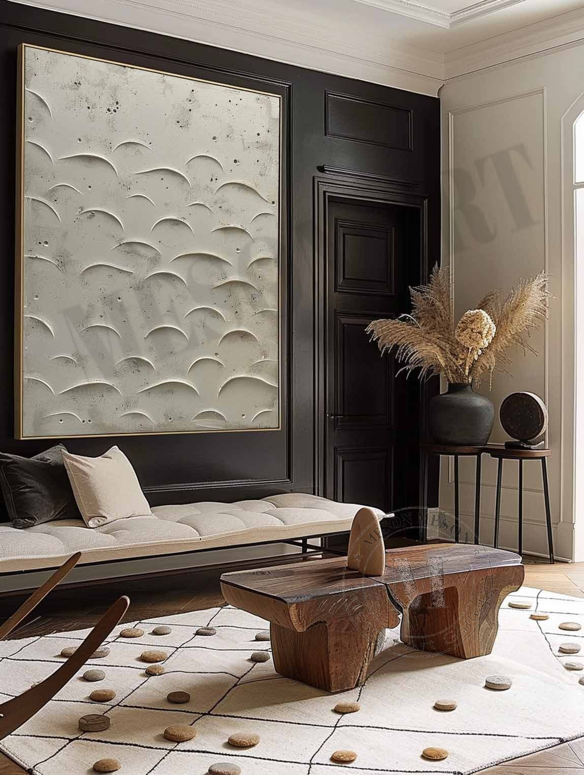 Plaster Art Texture Painting #SG346