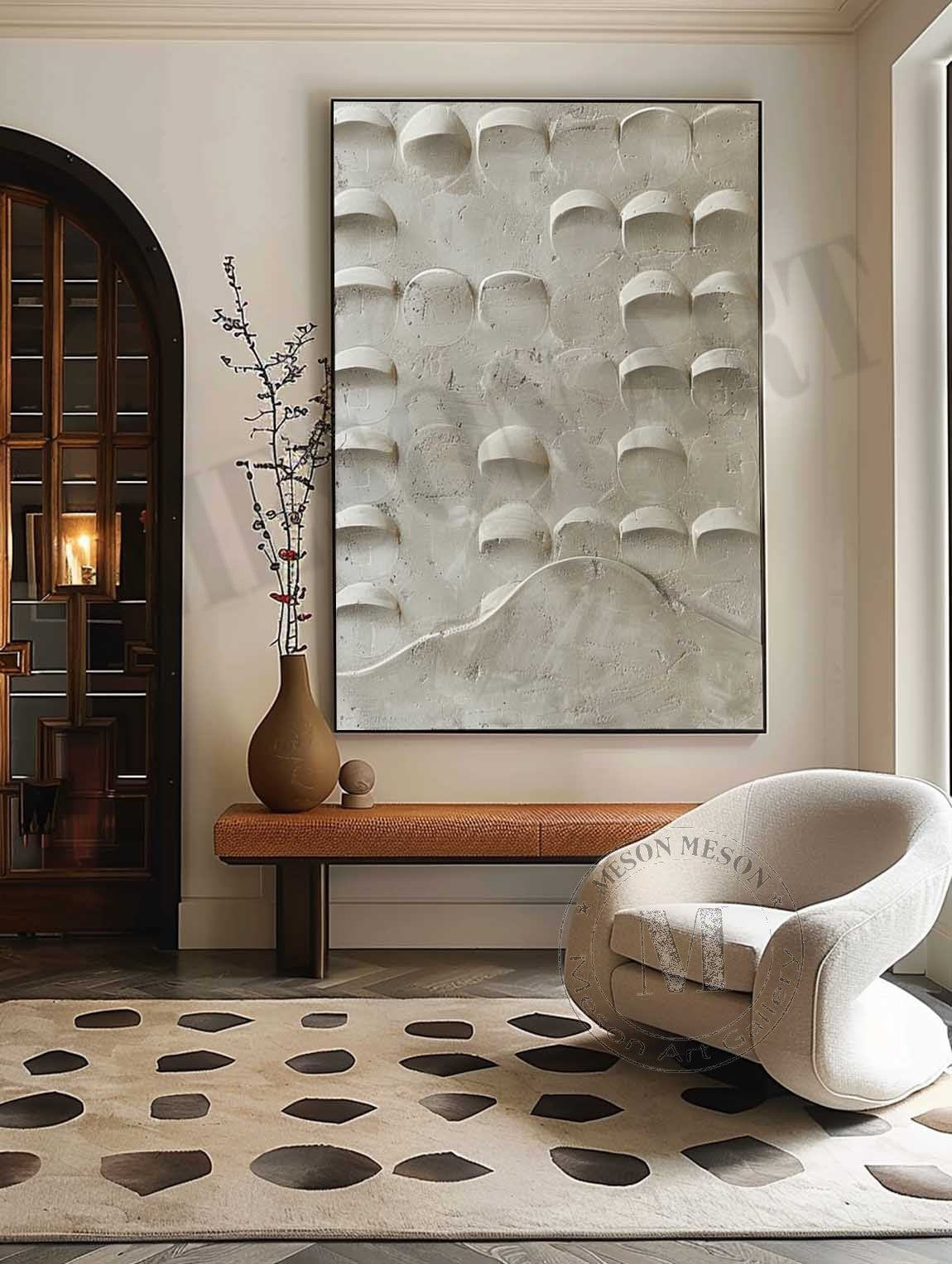 Plaster Art Texture Painting #SG347