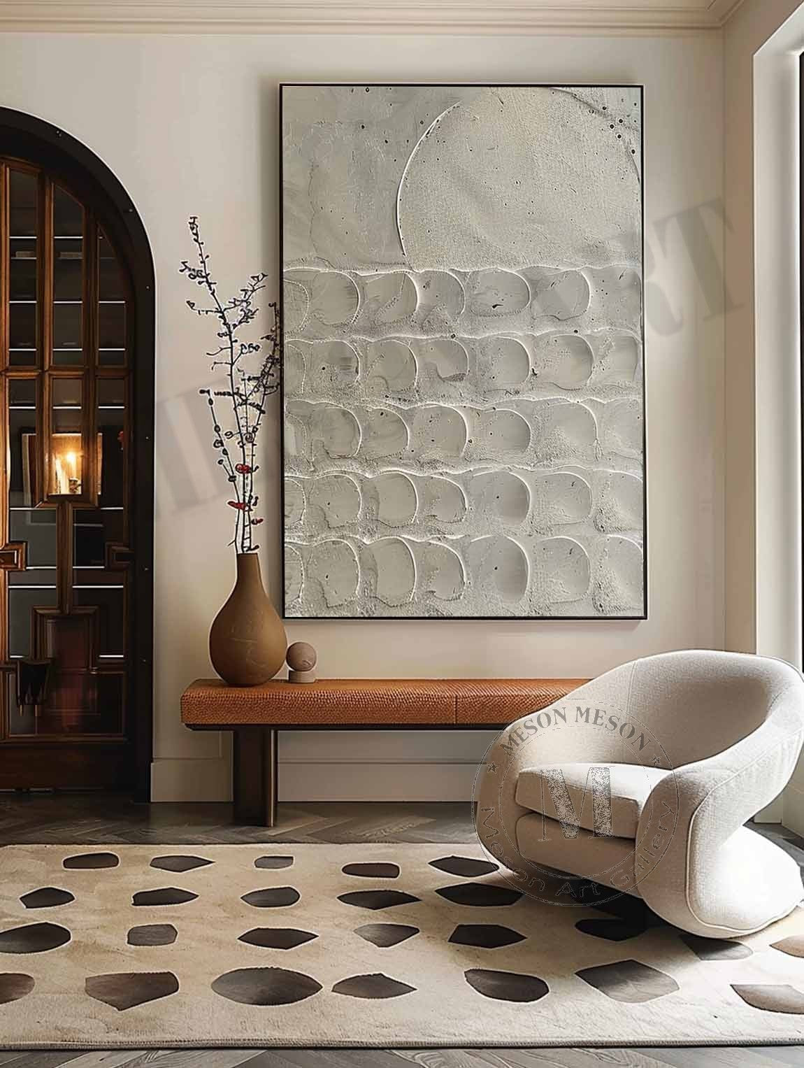 Plaster Art Texture Painting #SG345