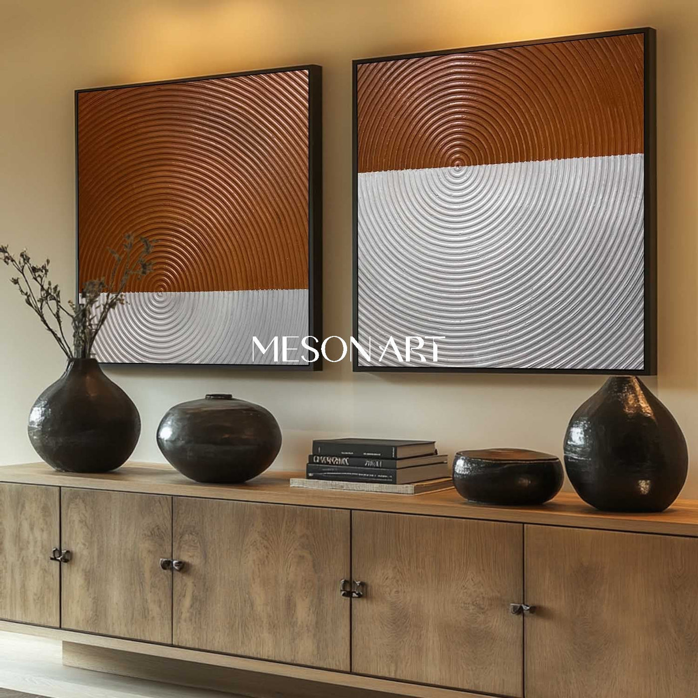 Abstract Painting Set Of 2 #SP171
