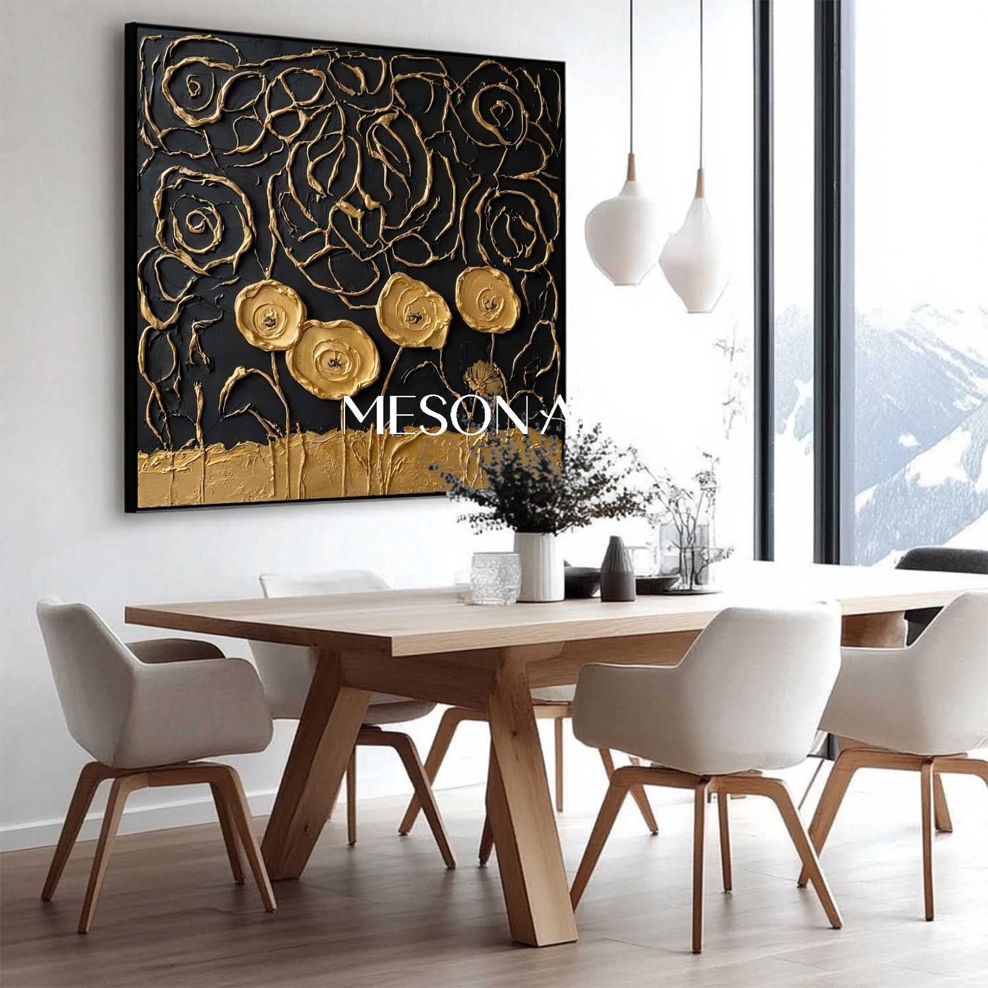 Plaster Art Texure Painting #SG592