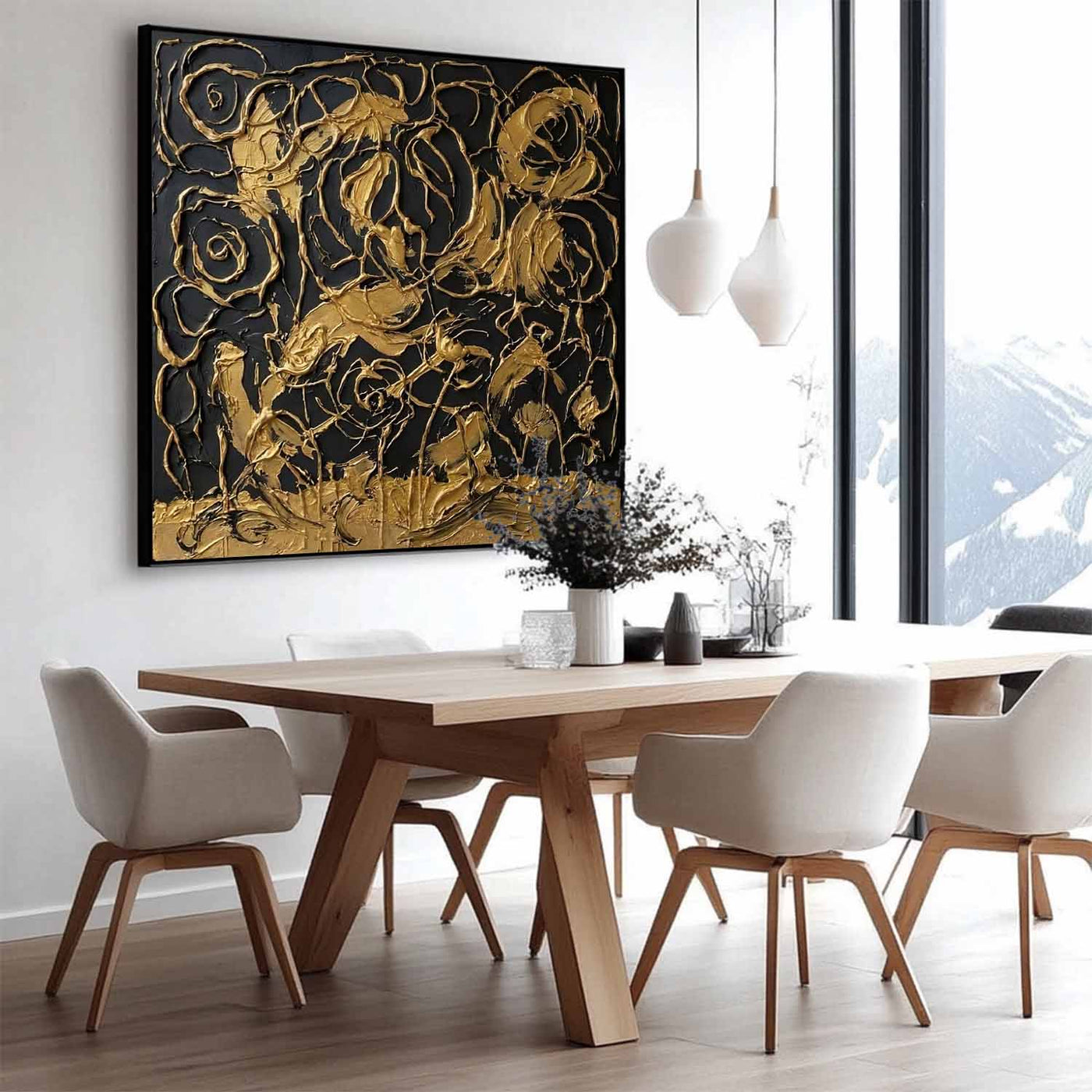 Plaster Art Texure Painting #SG597