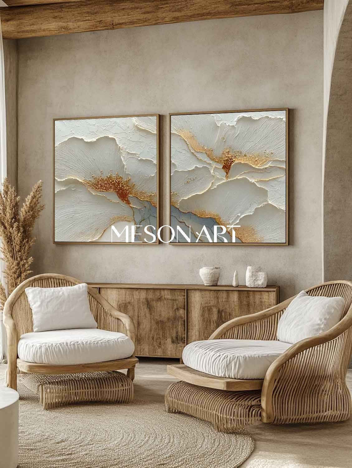 Plaster Art Texture Painting #SG549