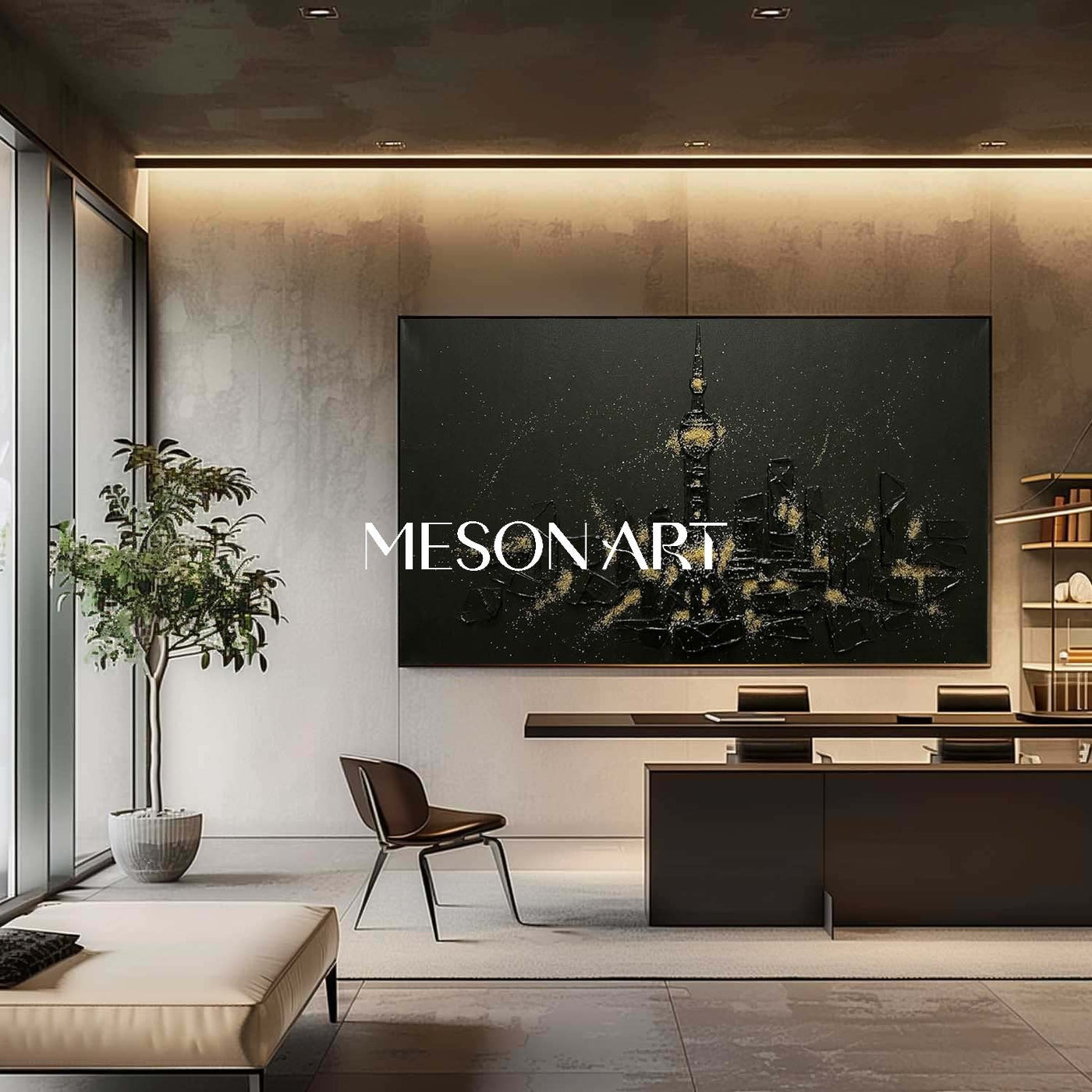 Plaster Art Texure Painting #SG679
