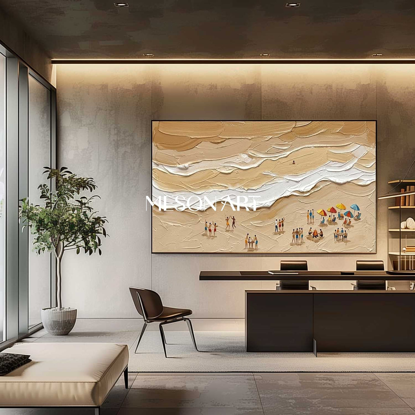 Plaster Art Texure Painting #SG697
