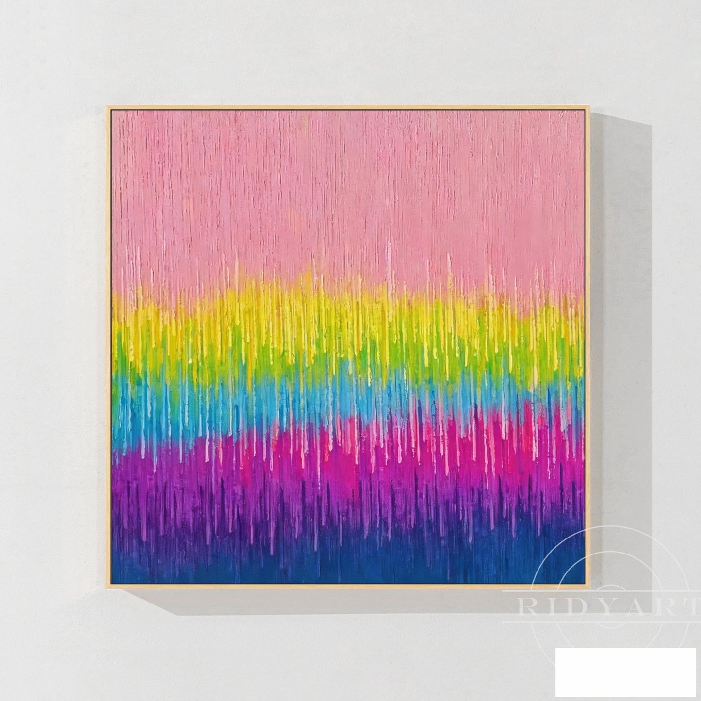 Pink Abstract wall art BA0951