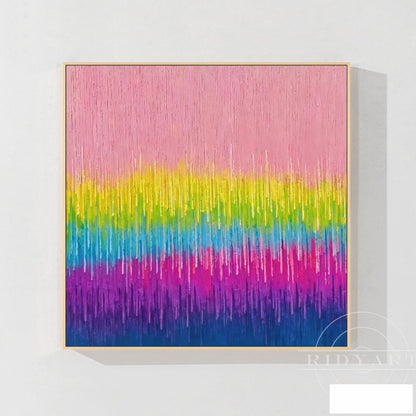 Pink Abstract wall art BA0951