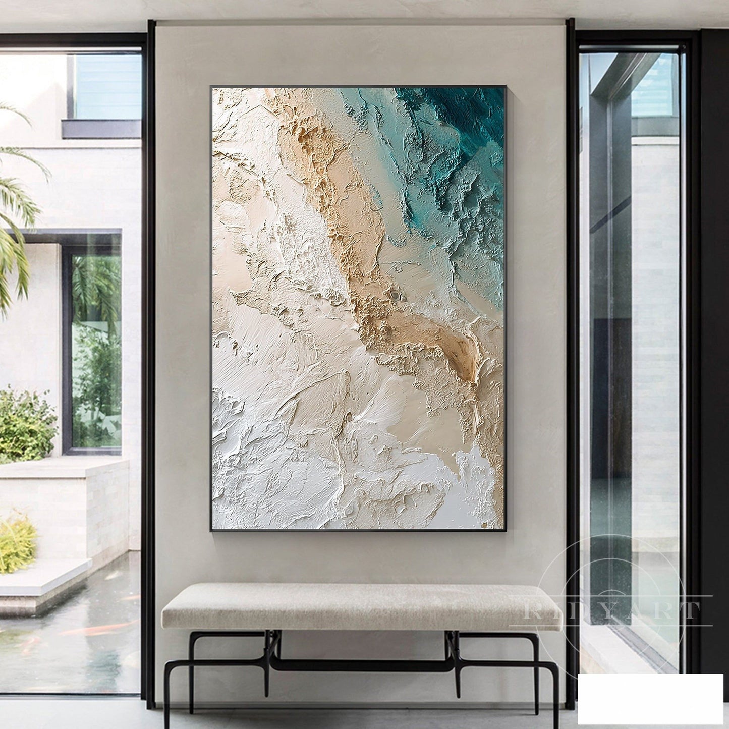 Abstract ocean wall art_7art827