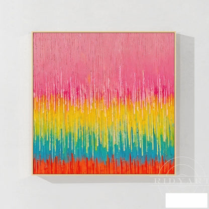 Pink Abstract wall art BA0953